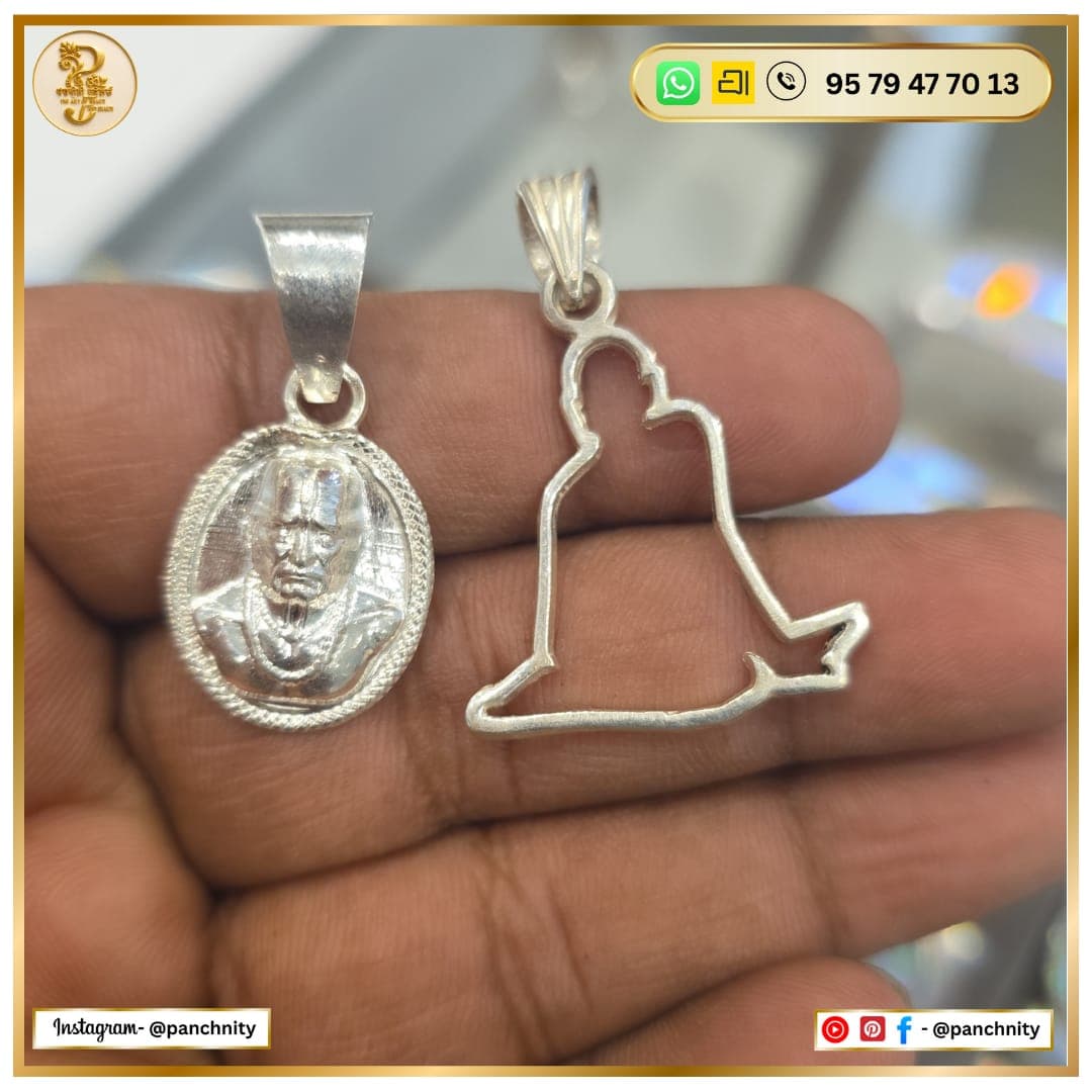 925 Silver Ganesh Idol - View 2