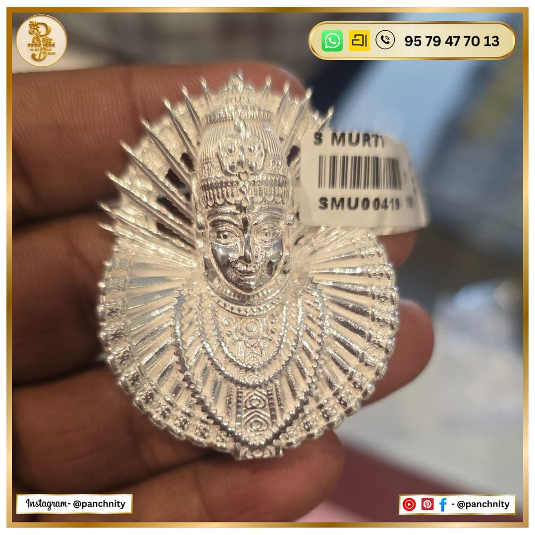 925 Silver Ganesh Idol - View 3