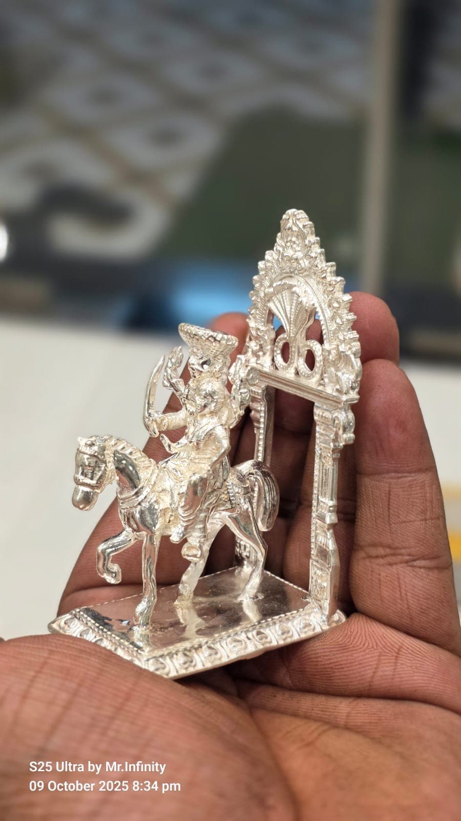 925 Silver Pooja Thali - View 2