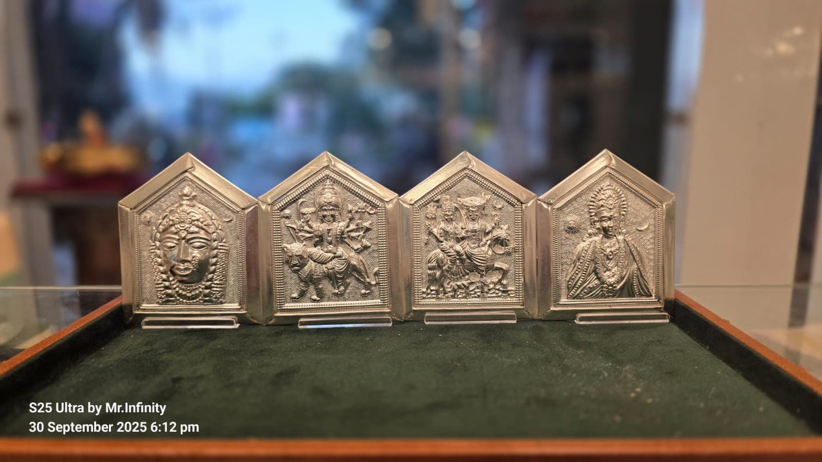 925 Silver Pooja Thali - View 3