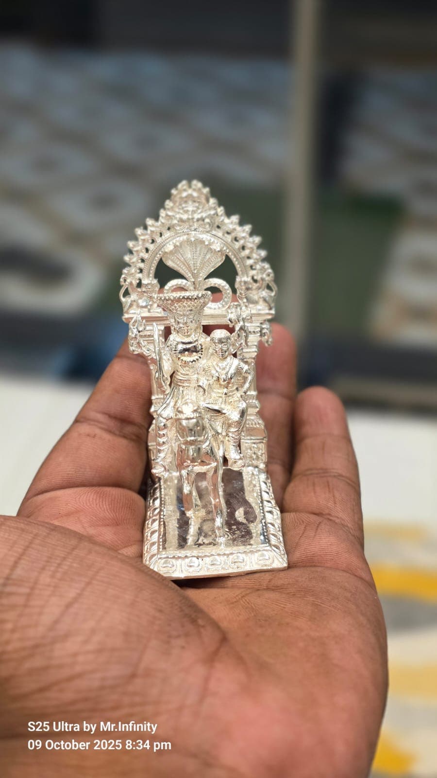 925 Silver Pooja Thali - View 4