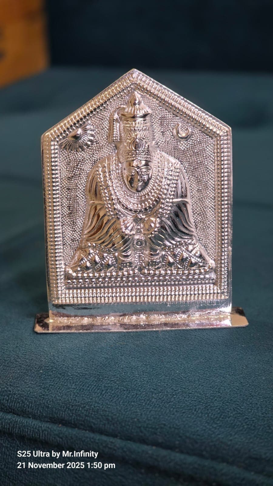 925 Silver Shiva Trishul Pendant - View 3