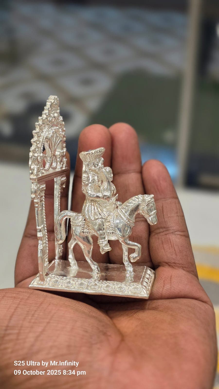 925 Silver Lakshmi Coin Pendant