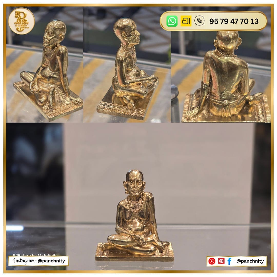 925 Silver Lakshmi Idol - View 2