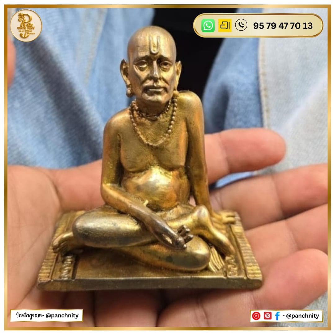 925 Silver Lakshmi Idol - View 4