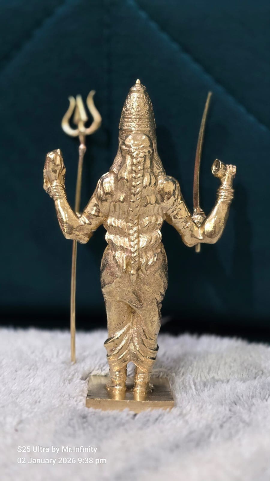 925 Silver Om Pendant - View 3